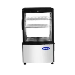 Vitrine Réfrigérée Professionnelle de Présentation 4 Faces Vitrées 88 Litres - ATOSA