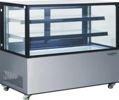 Vitrine Réfrigérée Professionnelle 4 Faces Vitrées - 470 L - Combisteel