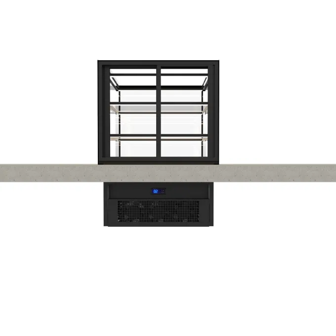 Vitrine Réfrigérée Série Drop-In 2 Niveaux - 600x850 mm - SAYL