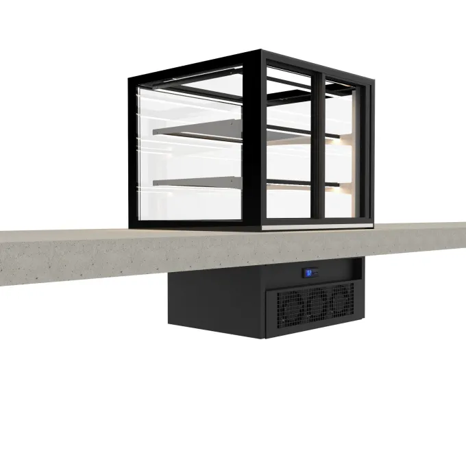 Vitrine Réfrigérée Série Drop-In 2 Niveaux - 600x850 mm - SAYL
