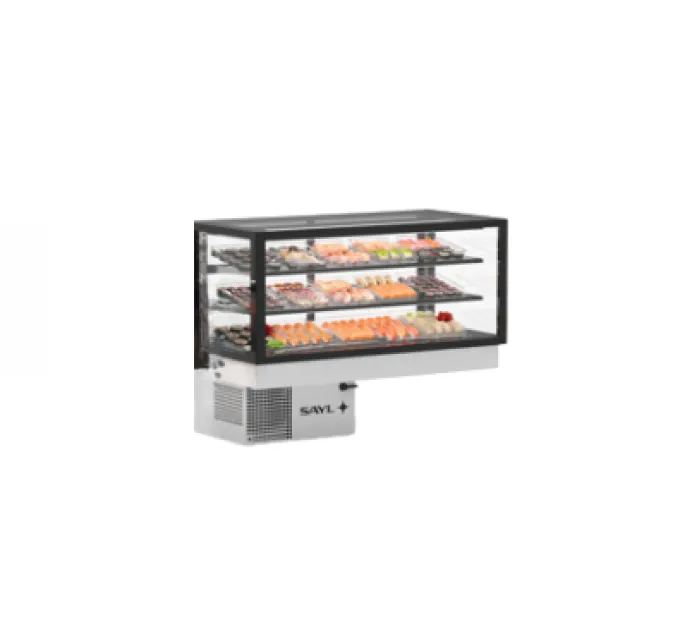 Vitrine Réfrigérée Série Integra drop-in Cold - Accès Arrière avec 2 Etagères - Sayl