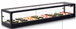 Vitrine Sushi Réfrigérée - 1580 x 380 x 300 mm - Sans Groupe de Réfrigérateur - SAYL