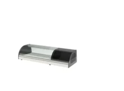 Vitrine à Tapas Inox avec 4 Bacs GN 1/3 - H 255 mm - Coreco