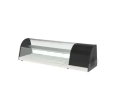 Vitrine à Tapas Inox avec 6 Bacs GN 1/3 - H 400 mm - Coreco