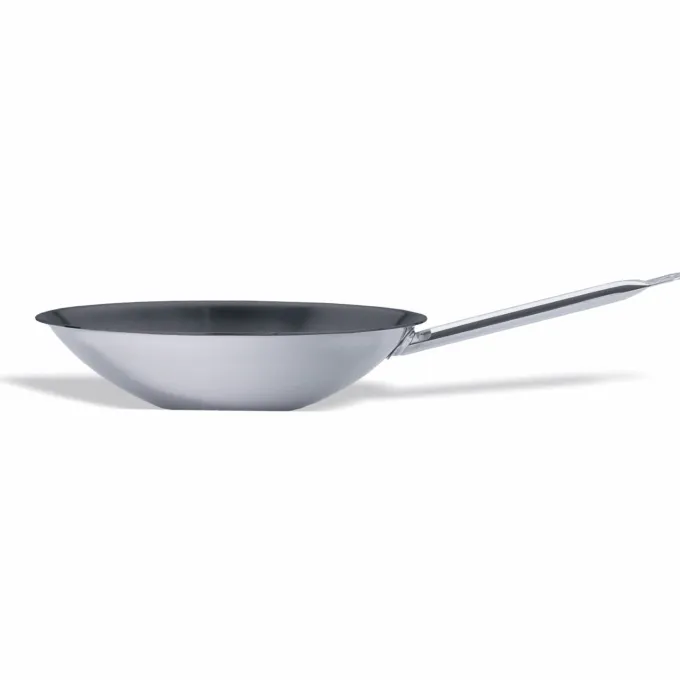 Wok Anti-Adhésif Fond Plain Multi-Métal 36 cm - Pujadas