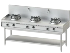 Wok Gaz Serie 700 - 3 Bruleurs - 3 x 13 kW - NAYATI
