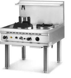 Wok Gaz Serie 900 - 2 Bruleurs - 2 x 18 kW + 1 x 13 kW - NAYATI