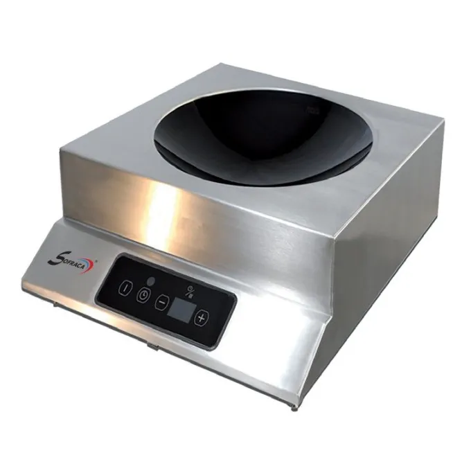 Wok à induction - 1 feu - Diamètre 310 mm - Sofraca