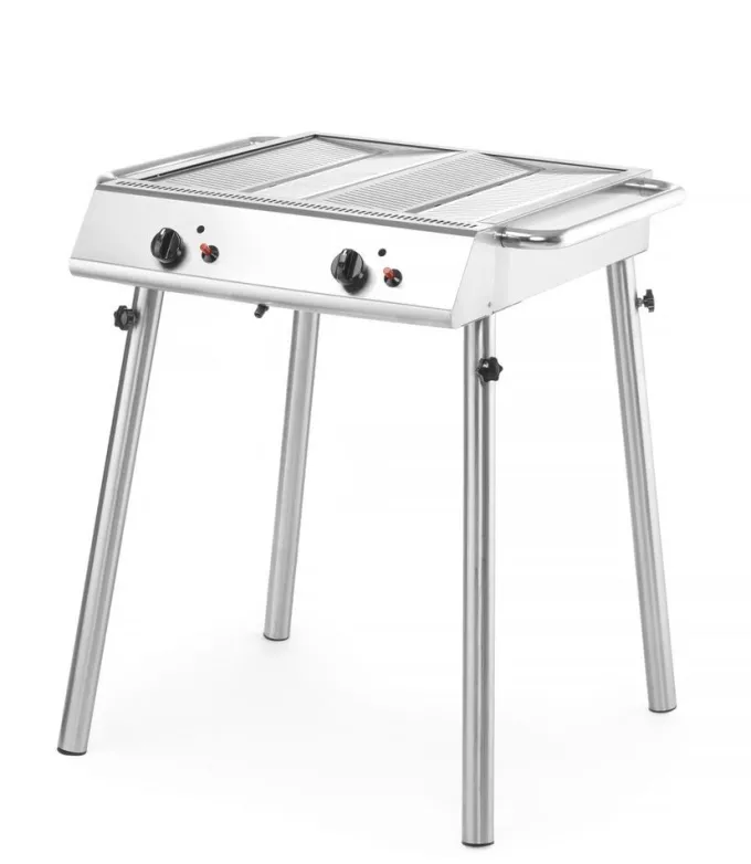 Xantos Gril à gaz, 9,5kW, 770x710x(H)870mm - Hendi