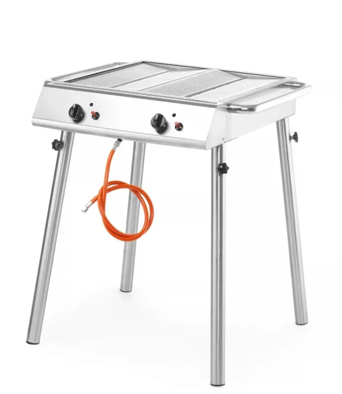 Xantos Gril à gaz, 9,5kW, 770x710x(H)870mm - Hendi